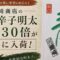 激辛30倍青唐辛子明太子『帰還』